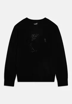 Толстовка Medusa Embroidery Unisex Versace, черный