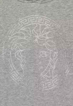 Толстовка Medusa Greca Unisex Versace, grigio melange/серебристый