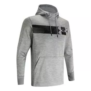 Толстовка men's af bar logo training sports gray Under Armour, серый