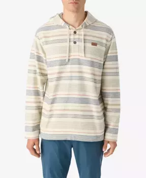 Толстовка Men's Bavaro Stripe Poncho Fleece Tops O'Neill, коричневый/бежевый
