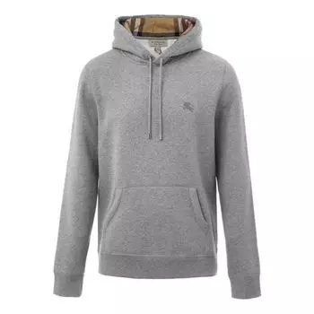 Толстовка Men's Burberry SS21 Fleece Lined Gray, серый