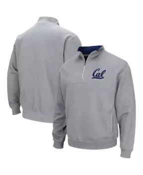 Толстовка Men's Cal Bears Tortugas Logo Quarter-Zip Jacket Colosseum, серый