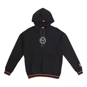 Толстовка men's casual drawstring black Puma, черный