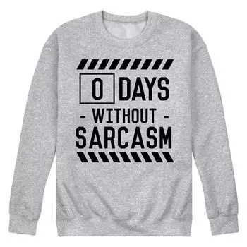 Толстовка Men's Days Without Sarcasm Licensed Character