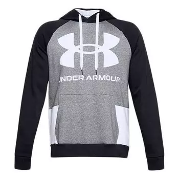 Толстовка men's dfo rival colorblock training colorblock sports gray Under Armour, серый