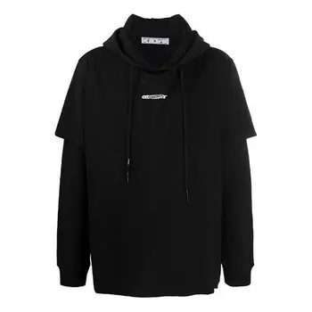 Толстовка men's logo black Off-White, черный