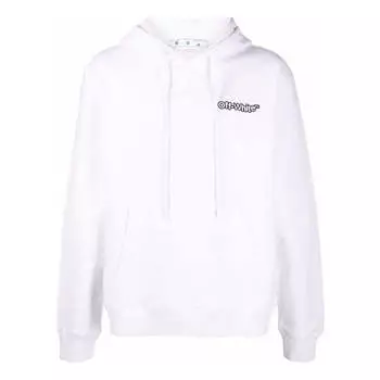 Толстовка Men's OFF-WHITE SS22 Solid Color Logo Printing White, мультиколор