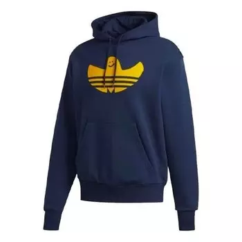 Толстовка men's originals g shmoo logo printing sports navy blue Adidas, синий