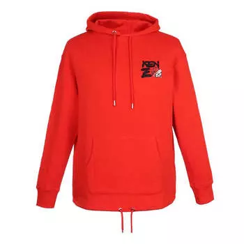 Толстовка men's pattern sports red Kenzo, красный