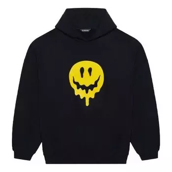 Толстовка men's ss21 printing classic black Balenciaga, черный