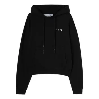 Толстовка men's ss22 caravaggio painting printing hooded long sleeves black Off-White, мультиколор