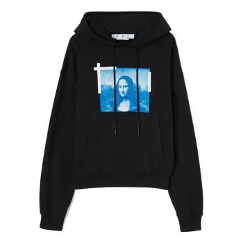 Толстовка men's ss22 mona lisa painting black Off-White, черный