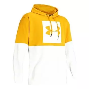Толстовка men's training sports yellow Under Armour, желтый