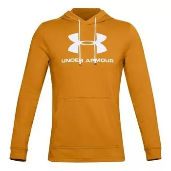 Толстовка men's ua terry training sports gold yellow Under Armour, золотой