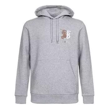 Толстовка men sweatshirt sweat in grey Burberry, серый
