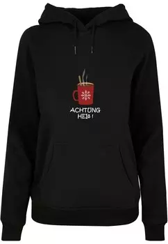 Толстовка Merchcode ACHTUNG HEISS, черный