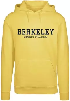 Толстовка Merchcode BERKELEY UNIVERSITY, желтый