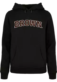 Толстовка Merchcode BROWN UNIVERSITY, черный