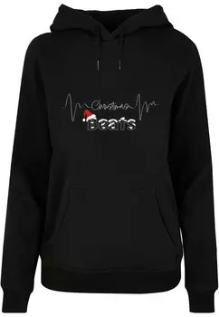 Толстовка Merchcode CHRISTMAS BEATS, черный