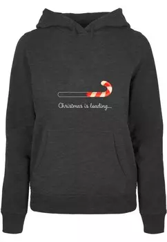 Толстовка Merchcode CHRISTMAS LOADING, антрацит