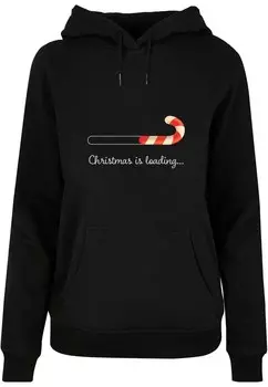 Толстовка Merchcode CHRISTMAS LOADING, черный