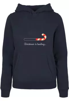 Толстовка Merchcode CHRISTMAS LOADING, темно-синий