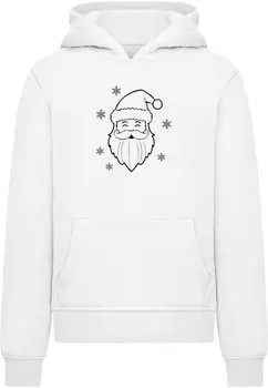 Толстовка Merchcode Christmas Santa, белый
