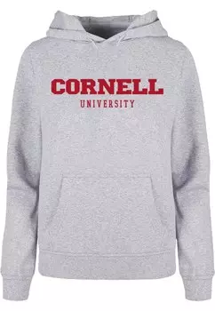 Толстовка Merchcode CORNELL UNIVERSITY, пятнистый серый