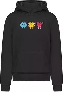 Толстовка Merchcode Cute Crew, черный
