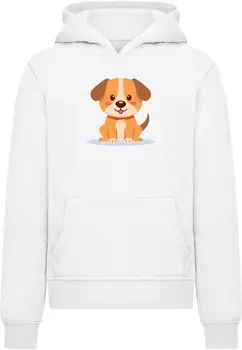 Толстовка Merchcode Cute Dog, белый