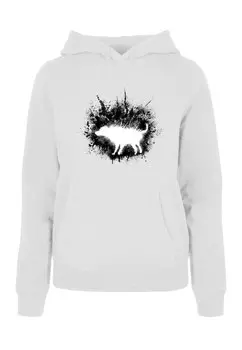 Толстовка Merchcode DIRTY DOG, цвет White/Off White