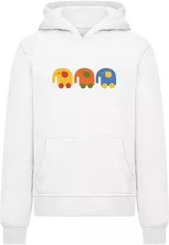 Толстовка Merchcode Elephants, белый
