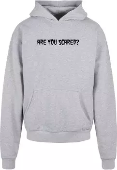 Толстовка Merchcode Halloween - Are You Scared, серый