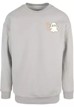 Толстовка Merchcode Halloween - Boo To You, серый