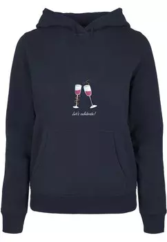 Толстовка Merchcode LETS CELEBRATE, темно-синий