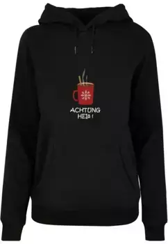 Толстовка Merchcode " Merchcode Ladies Ladies Внимание, горячая базовая толстовка", черный