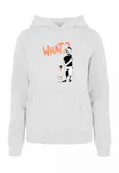 Толстовка Merchcode " Merchcode Women's Ladies What Hoody", белый