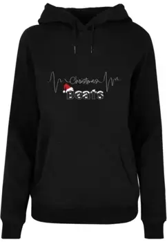 Толстовка Merchcode " Merchcode женская женская толстовка Christmas Beats Basic", черный