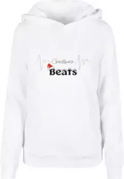Толстовка Merchcode " Merchcode женская женская толстовка Christmas Beats Basic", белый