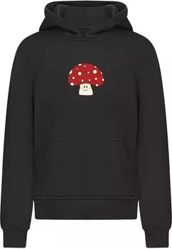 Толстовка Merchcode Mushroom, черный