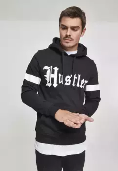Толстовка Merchcode "Мужская толстовка в полоску Merchcode Hustler", черный