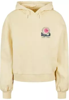 Толстовка Merchcode Sunset Charm, цвет Light yellow