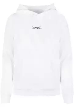 Толстовка Merchcode "Женская худи Merchcode Ladies Love Basic", белый
