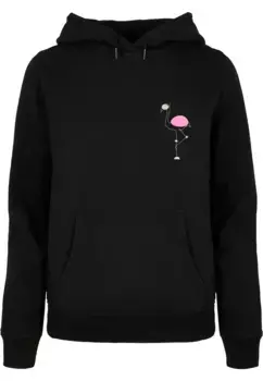 Толстовка Merchcode "Женская толстовка Flamingo Basic с капюшоном Merchcode", черный
