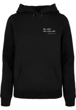 Толстовка Merchcode "Женская толстовка Merchcode Ladies Happines Basic Толстовка ", черный