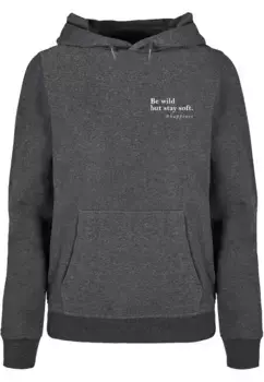 Толстовка Merchcode "Женская толстовка Merchcode Ladies Happines Basic Толстовка ", цвет Charcoal