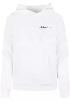 Толстовка Merchcode "Женская женская толстовка Merchcode Be Happy Basic Толстовка ", белый