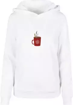 Толстовка Merchcode "Женская женская толстовка Merchcode Caution Hot Basic Толстовка ", белый