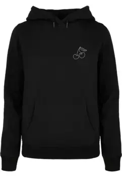 Толстовка Merchcode "Женская женская толстовка Merchcode Cherry Basic с капюшоном ", черный