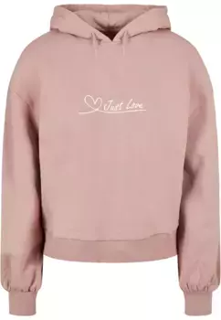 Толстовка Merchcode "Женская женская толстовка Merchcode Just love Organic Oversized Толстовка ", цвет Duskrose